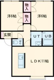 ソシアルコートの間取り画像