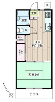 パールハイツファイブの間取り画像