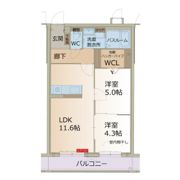 ラフォーレ西可児の間取り画像
