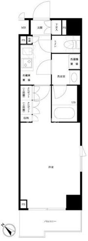ルーブル川崎貝塚参番館の間取り画像