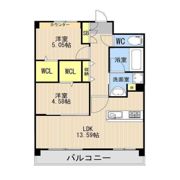 LIBTH光の森Ⅱの間取り画像