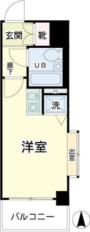 NICアーバンスピリッツ川崎の間取り画像