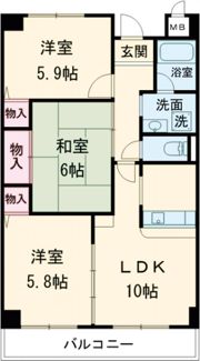 エクセレンシーアイの間取り画像