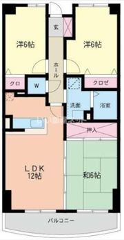 カサブランカ・フィールドの間取り画像