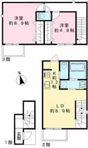 LaLa調布（ララチョウフ）の間取り画像