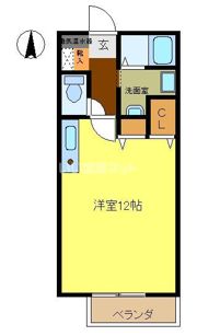 フローラコートの間取り画像