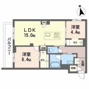 リバーサイドクレドの間取り画像