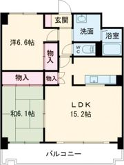 コンフォート桑名の間取り画像