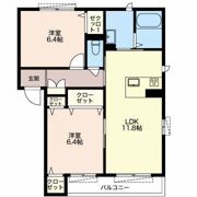 エスぺラール Cの間取り画像