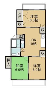 すみれハイツの間取り画像