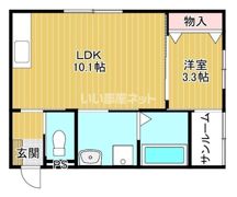 ラパスの間取り画像