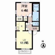 グリュック タカラの間取り画像