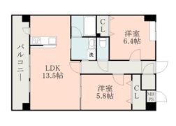 ロザリアンアベニュー南熊本の間取り画像