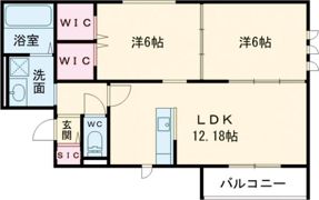 （仮称）尼崎市稲葉荘1丁目新築アパートの間取り画像
