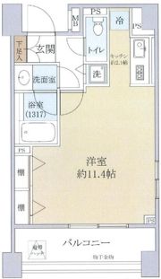 ディナック八王子の間取り画像