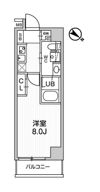 ALTERNA王子飛鳥山の間取り画像