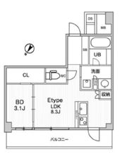 JMFResidence町田の間取り画像