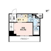 プレール・ドゥーク門前仲町Ⅲの間取り画像