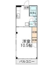 ヤマサイコーポ慈恵の間取り画像
