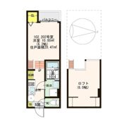 ピースフル姫島の間取り画像