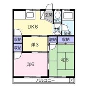 泉ハイツ久保Aの間取り画像