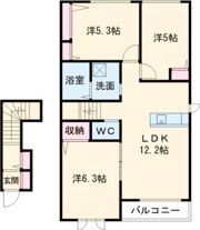 トレモンテ カリーナの間取り画像