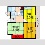 モンテベルデ交野の間取り画像