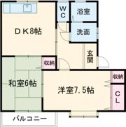 ペルラハウスの間取り画像