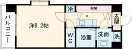リバージュ県庁通りの間取り画像