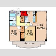 ベルメゾン7番館の間取り画像