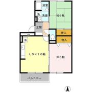 グレース岸田の間取り画像