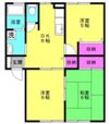 カツミハイツの間取り画像