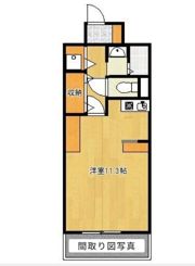 クレッセント駅前の間取り画像