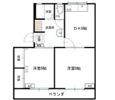 キョーワハイツ豊中の間取り画像