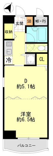 日神パレス生麦の間取り画像