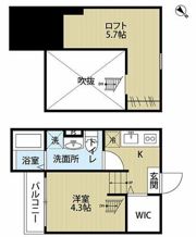 JOELLE南平野の間取り画像
