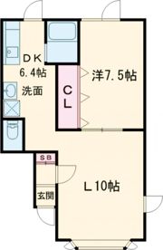 レジデンス港の間取り画像