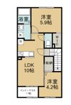 HILLS 2210の間取り画像