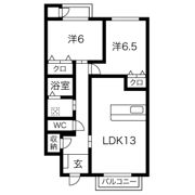 シュプールしのはらの間取り画像