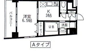 メゾン・デン・ウエストの間取り画像