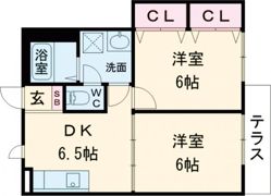 セレーナ唐崎Ⅱの間取り画像