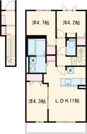 グローレ遠賀野 A棟の間取り画像