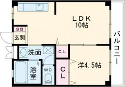 ダイゼンマンションの間取り画像