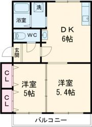 メゾングロワールの間取り画像