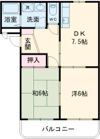 コスモハイツの間取り画像