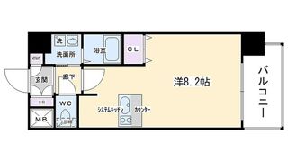 プレサンス京都駅前千都の間取り画像