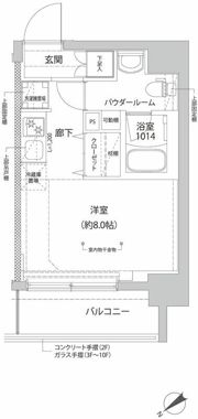 RELUXIA横濱反町の間取り画像