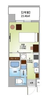 クラスイン名護の間取り画像