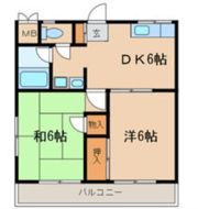 マンション 和の間取り画像