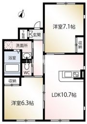 ストーンコートヴィラ2番館の間取り画像